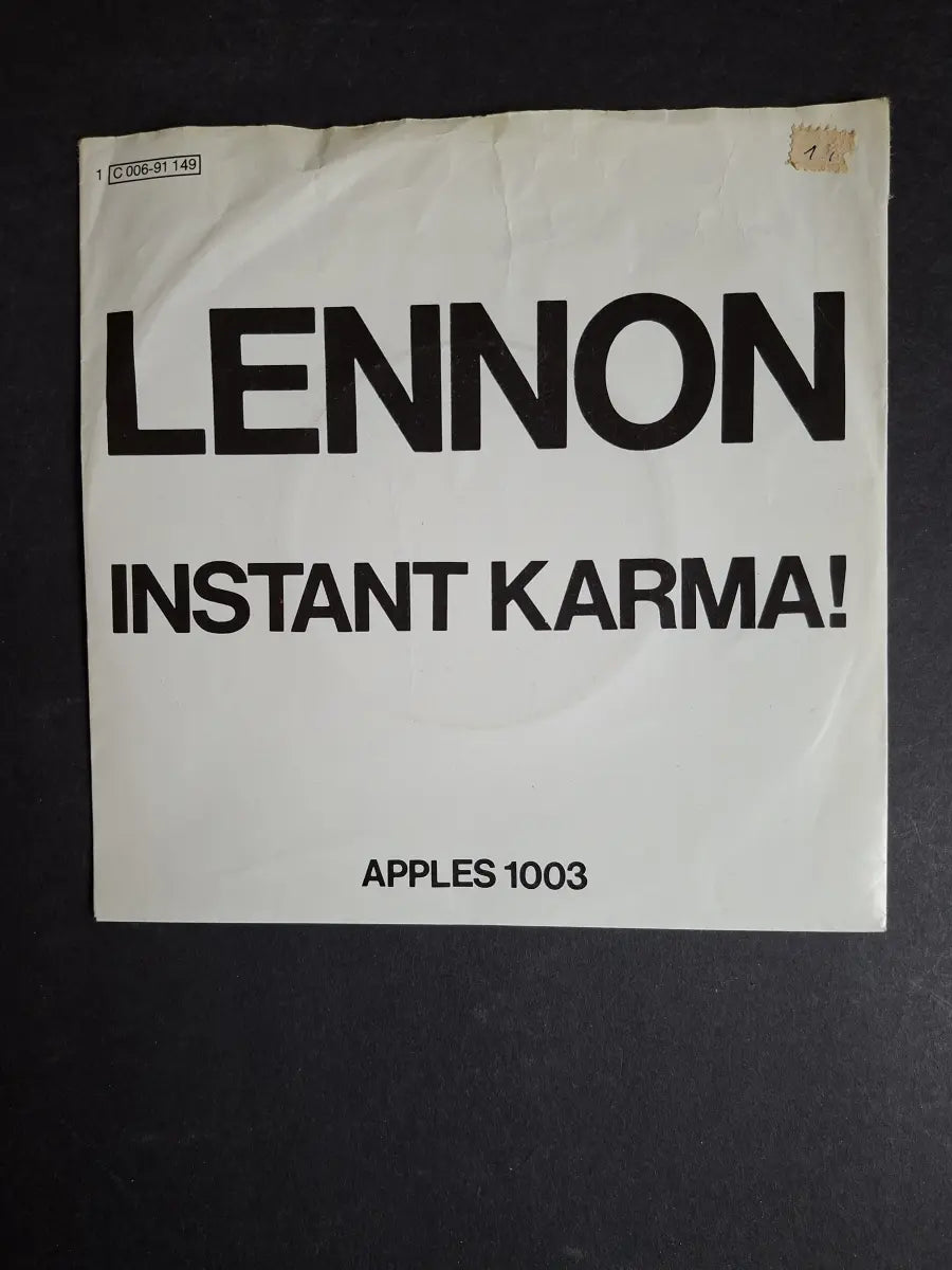 Lennon – Instant Karma!