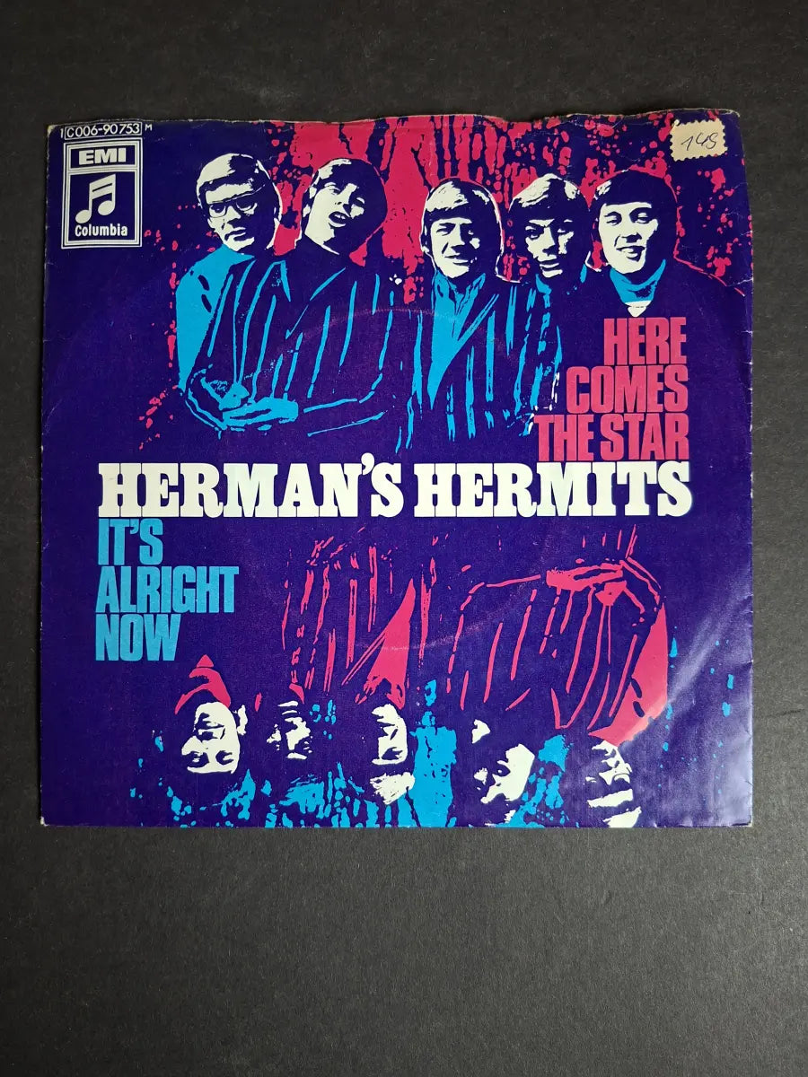Herman's Hermits ‎– Here Comes The Star / It's Alright Now