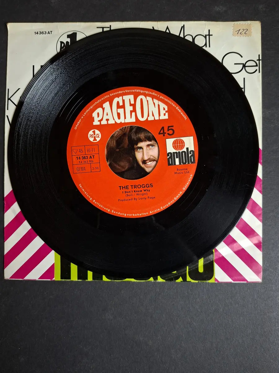 The Troggs ‎– That's What You Get Girl / I Don't Know Why