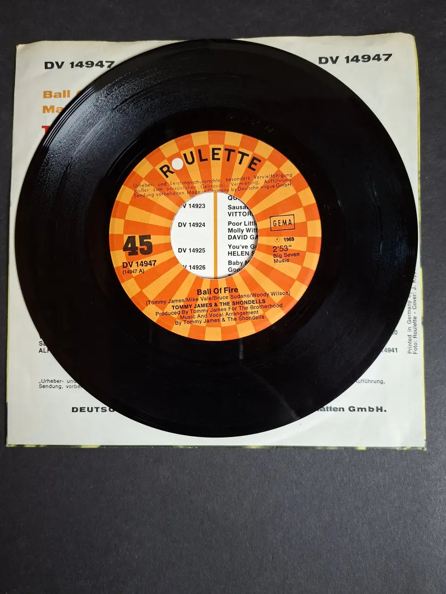 Tommy James And The Shondells – Ball Of Fire