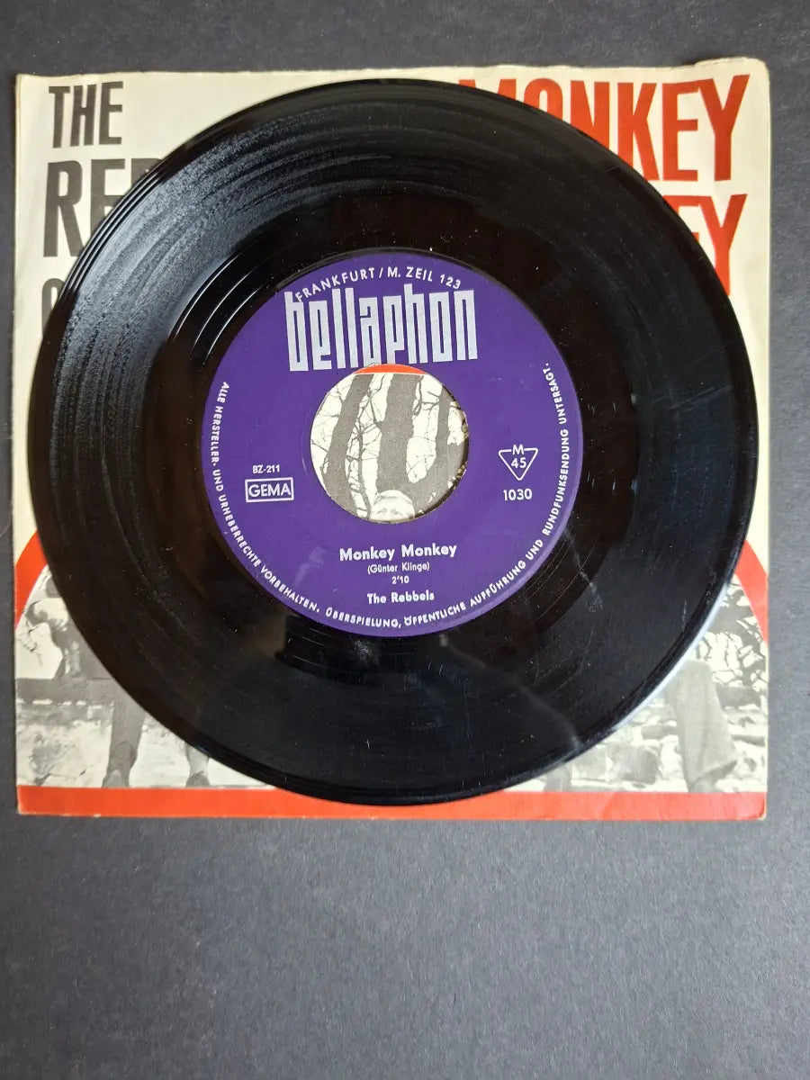 The Rebbels ‎– Monkey Monkey