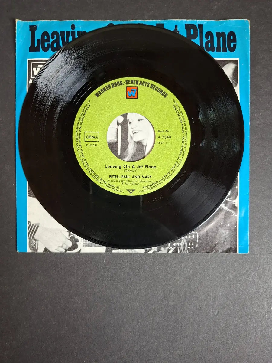 Peter, Paul & Mary ‎– Leaving On A Jet Plane