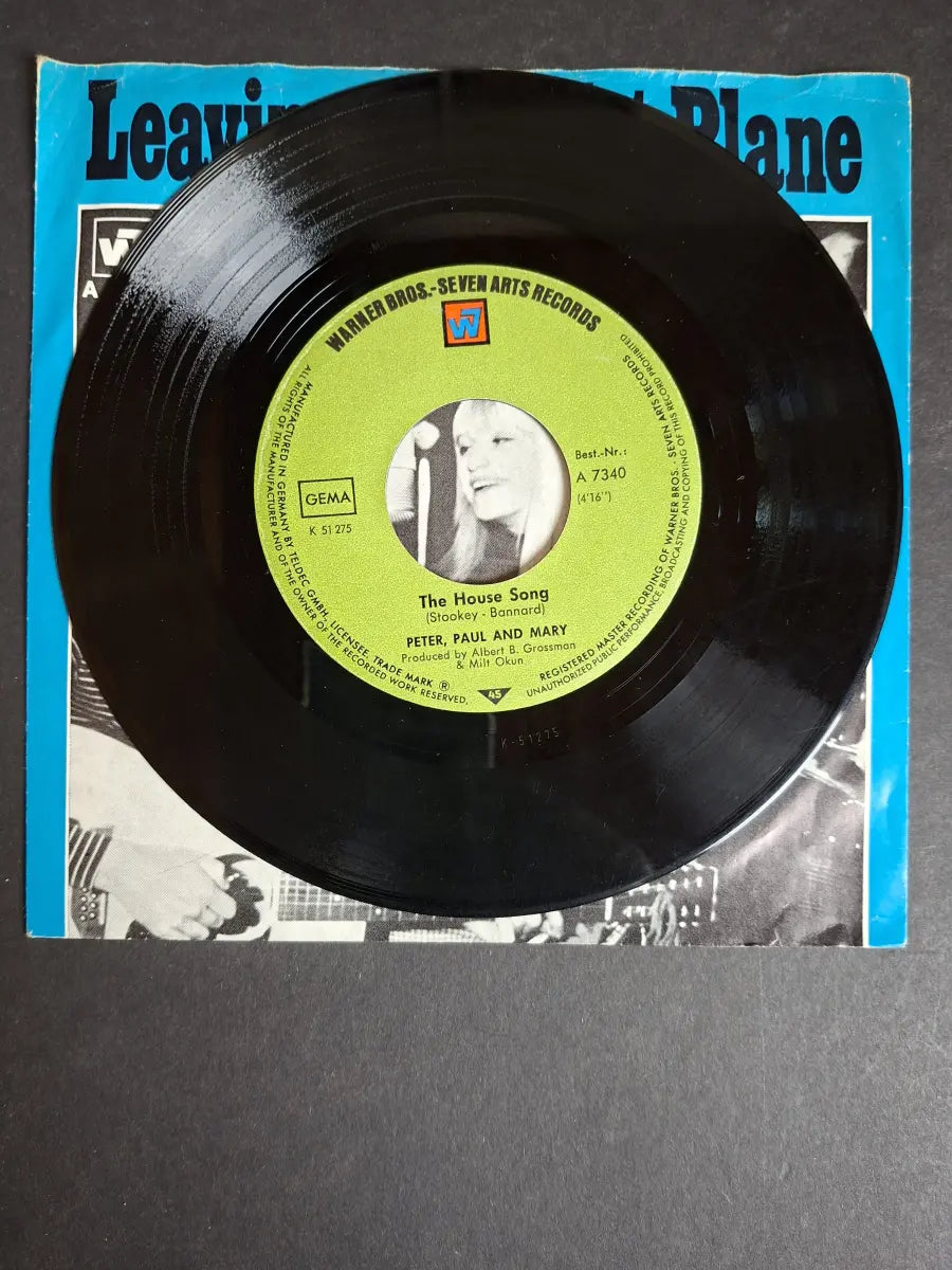 Peter, Paul & Mary ‎– Leaving On A Jet Plane