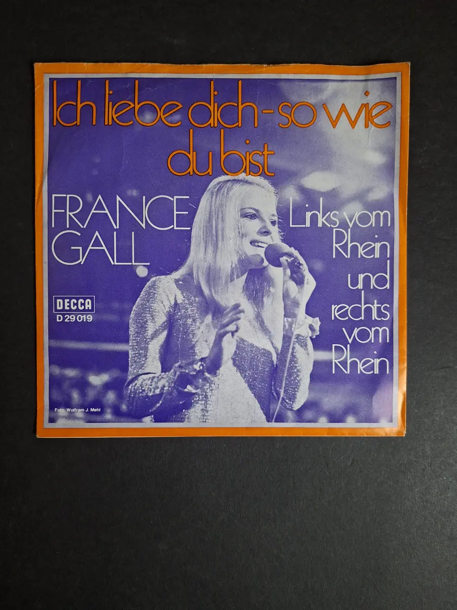 France Gall – Ich Liebe Dich - So Wie Du Bist