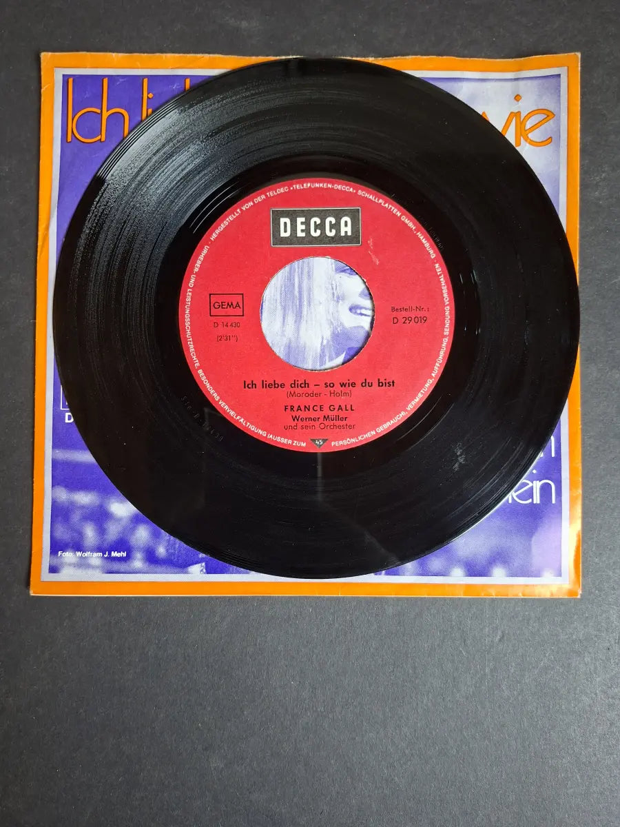 France Gall – Ich Liebe Dich - So Wie Du Bist