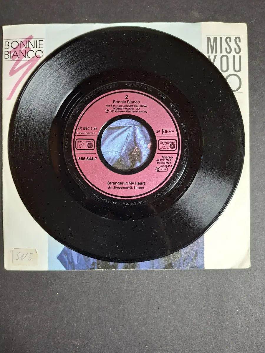 Bonnie Bianco – Miss You So