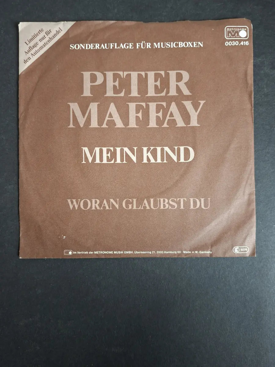 Peter Maffay – Mein Kind