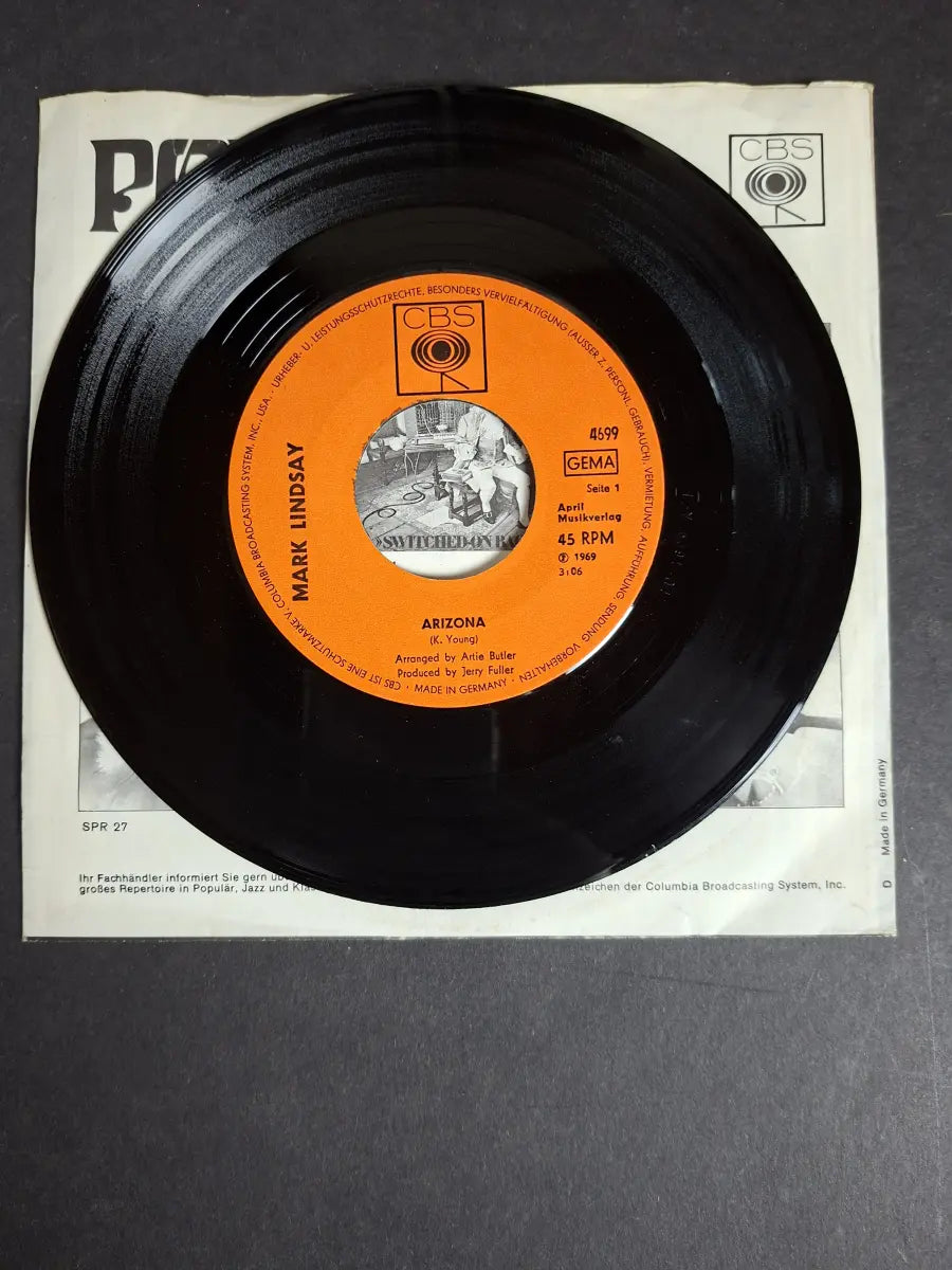 Mark Lindsay ‎– Arizona