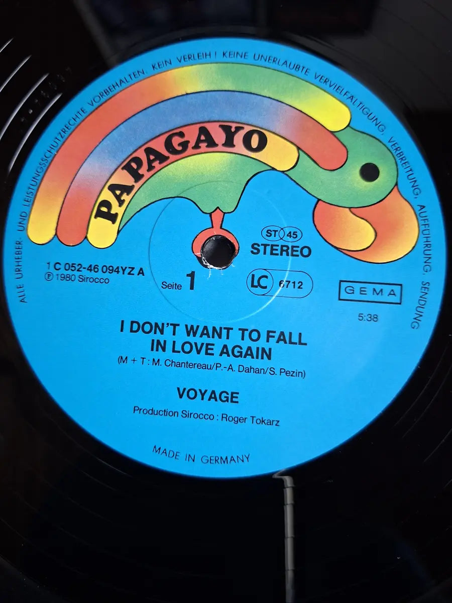 Voyage – I Don't Want To Fall In Love Again