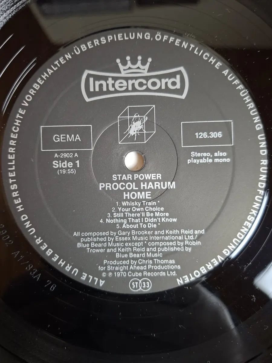 Procol Harum ‎– Home