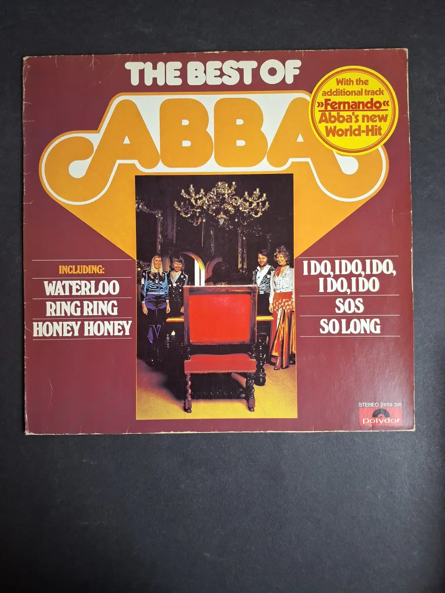 ABBA ‎– The Best Of ABBA (Austria Pressing)