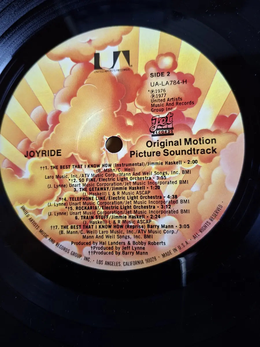 Joyride (Original Motion Picture Sound Track)