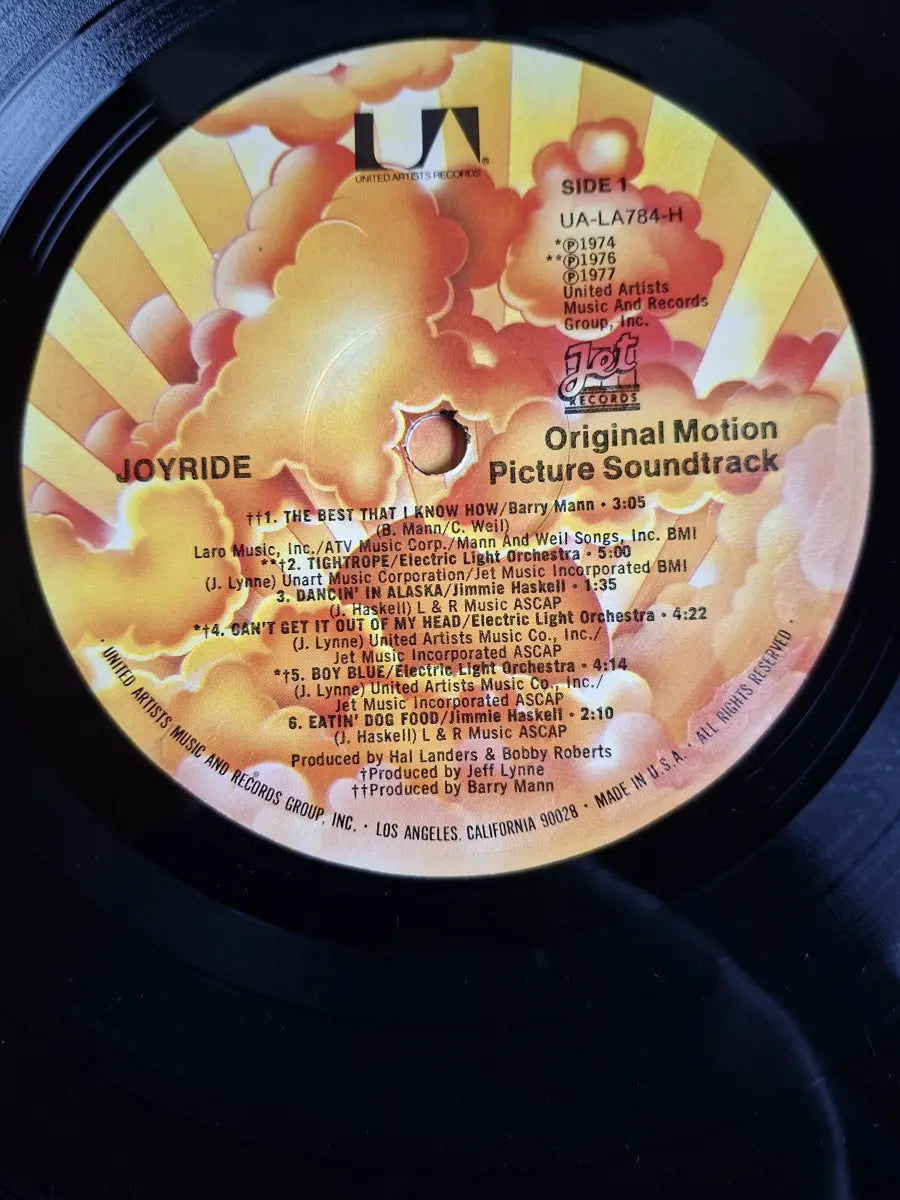 Joyride (Original Motion Picture Sound Track)
