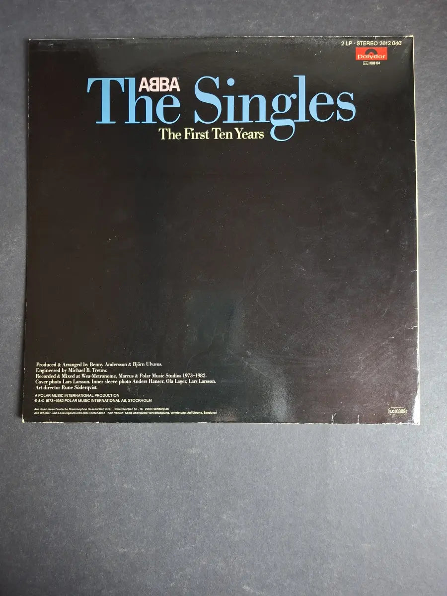 ABBA – The Singles (The First Ten Years)