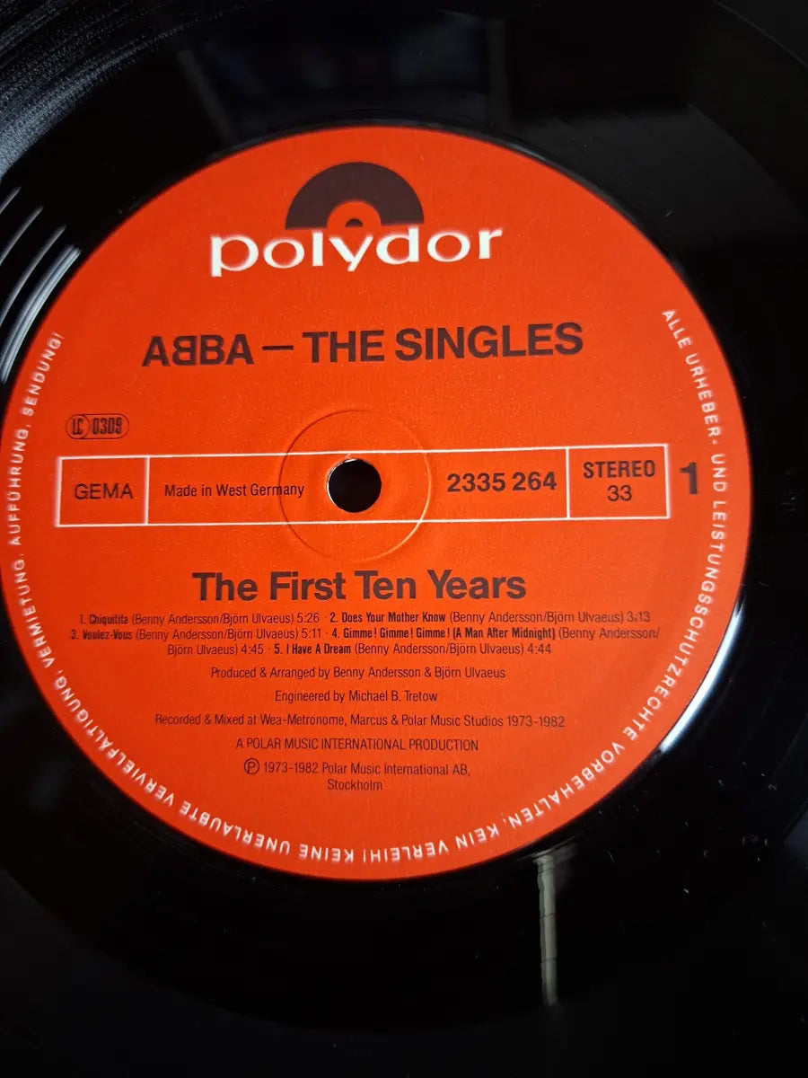 ABBA – The Singles (The First Ten Years)