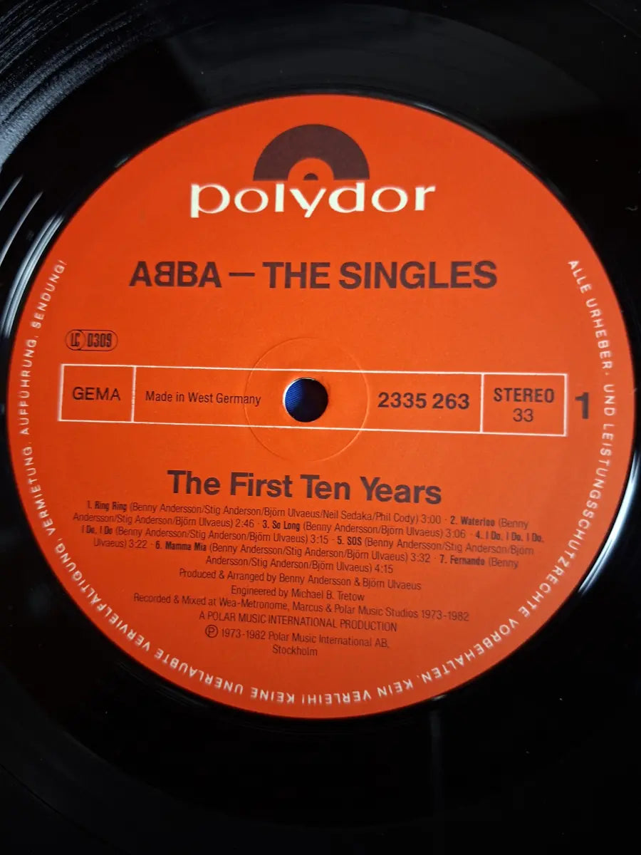 ABBA – The Singles (The First Ten Years)