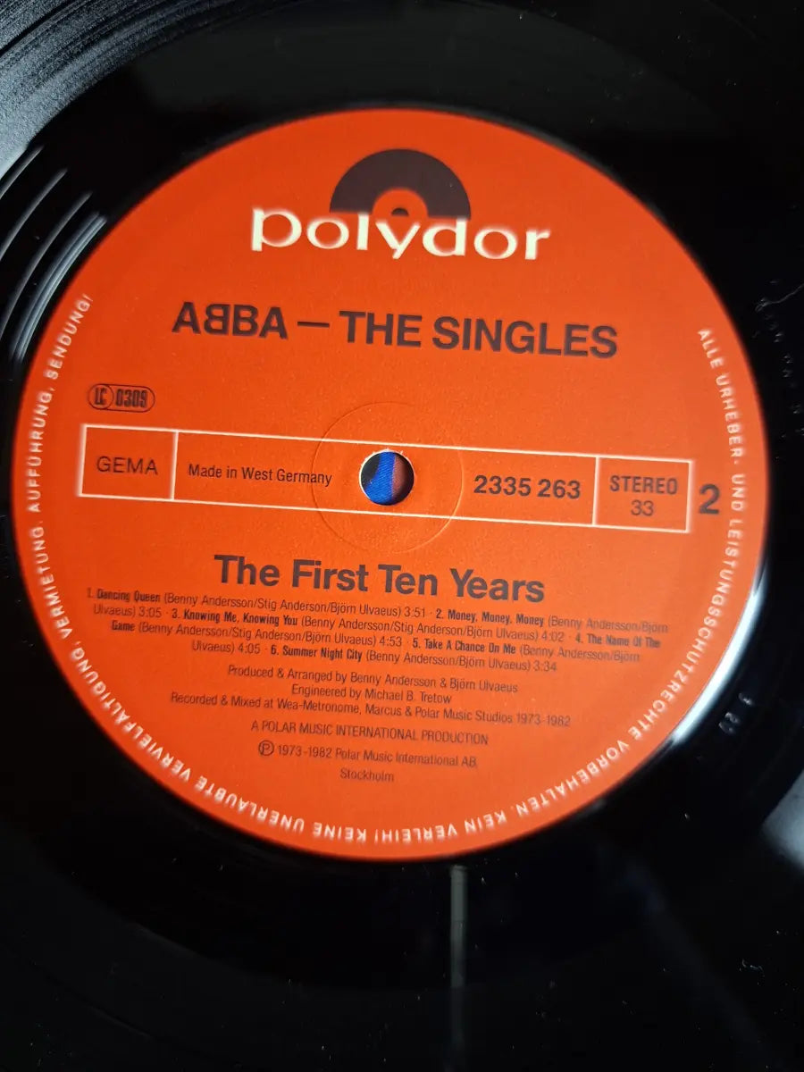ABBA – The Singles (The First Ten Years)
