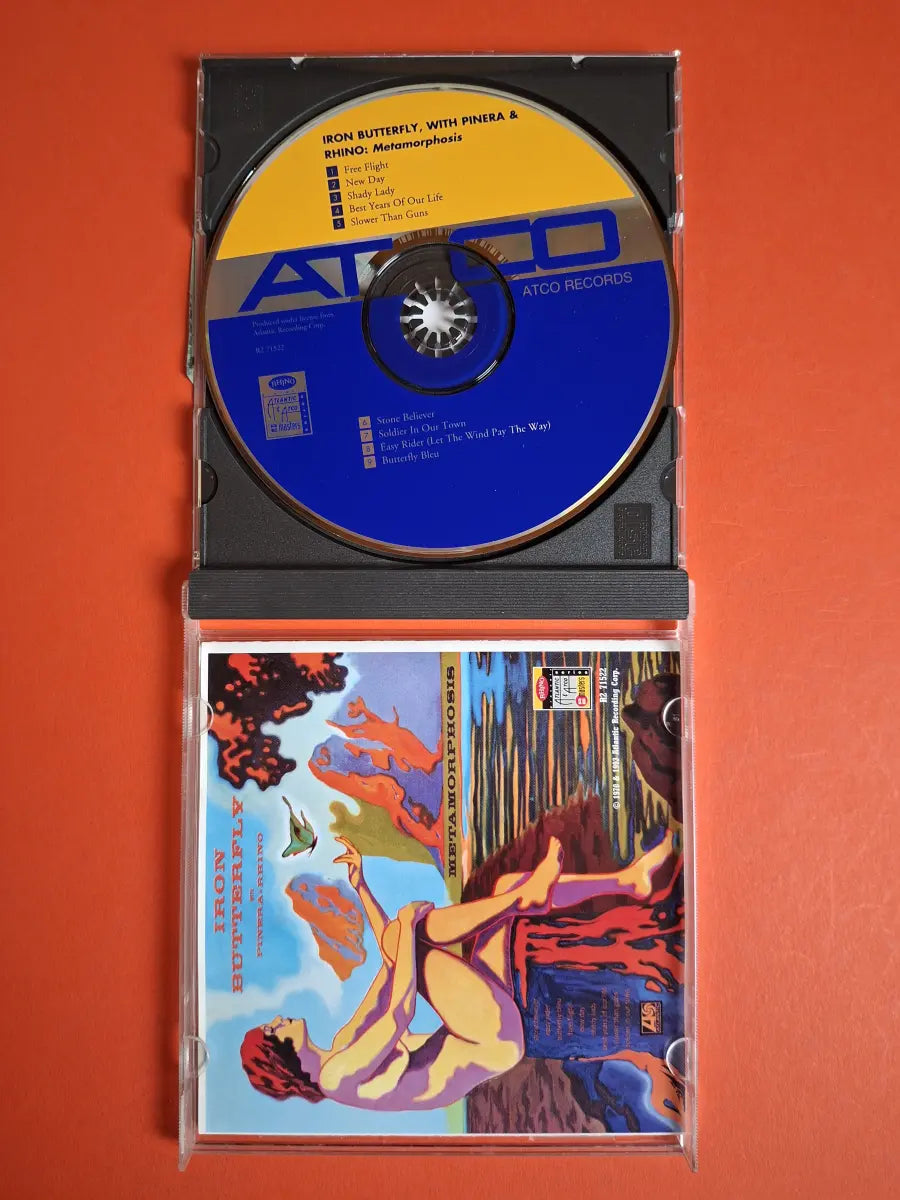Iron Butterfly , With Pinera & Rhino – Metamorphosis