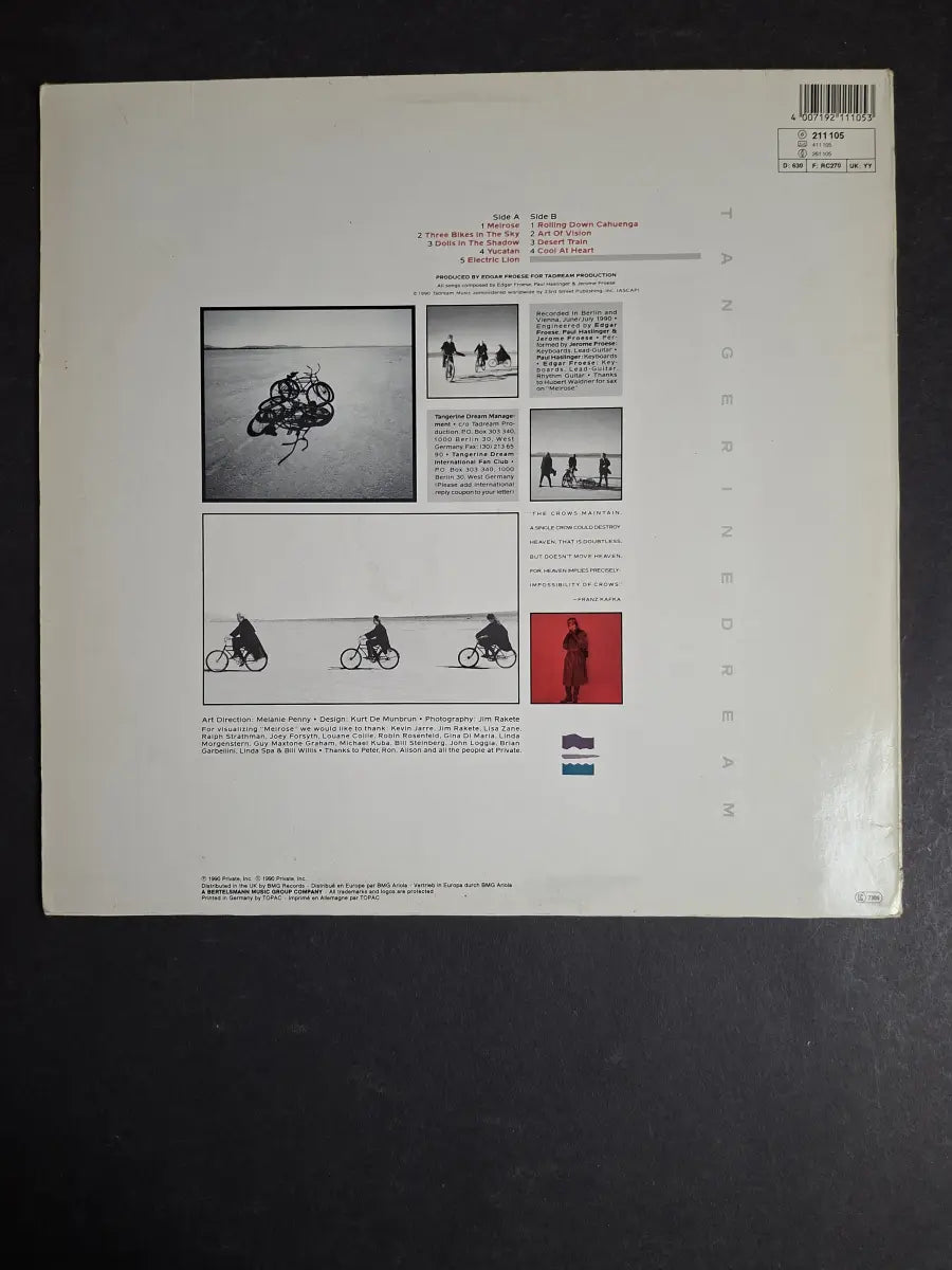 Tangerine Dream – Melrose