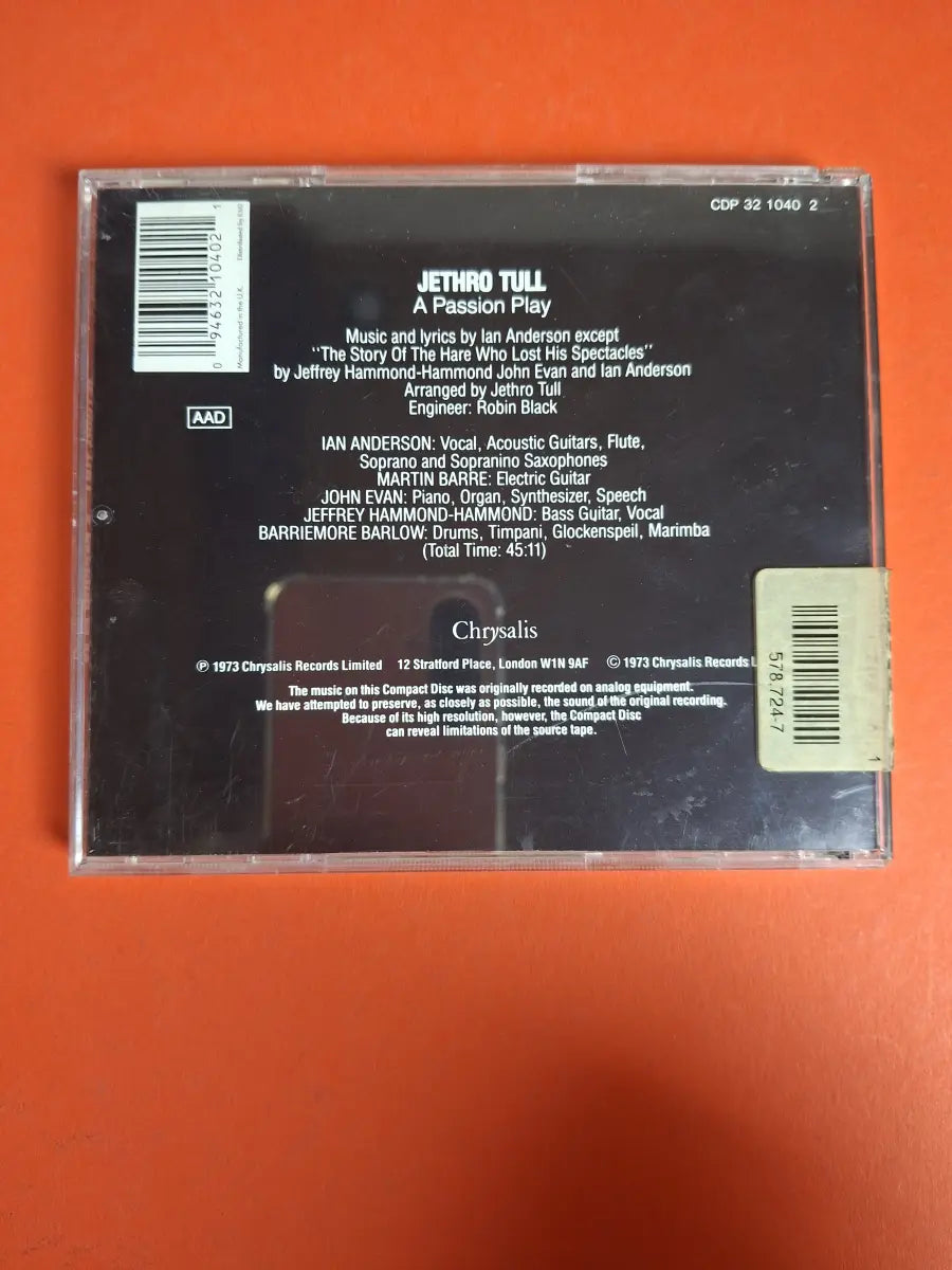 Jethro Tull – A Passion Play