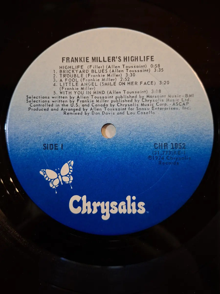Frankie Miller – High Life