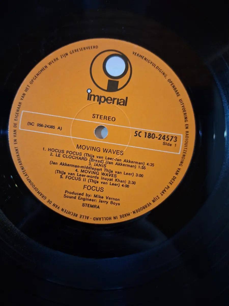Focus – Moving Waves