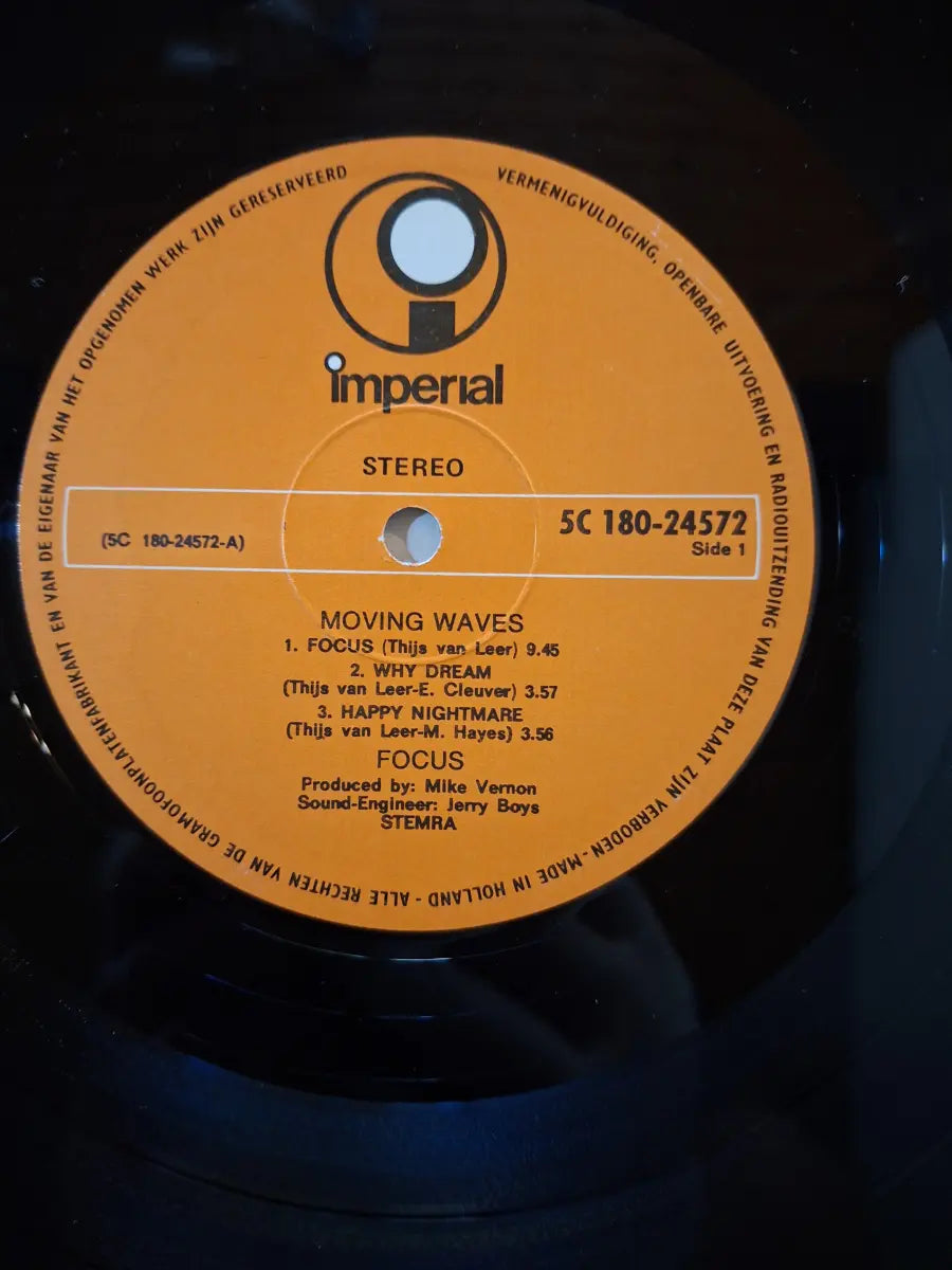 Focus – Moving Waves