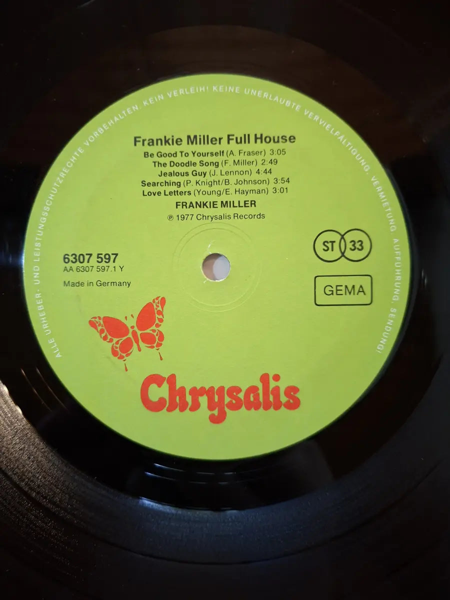 Frankie Miller – Full House