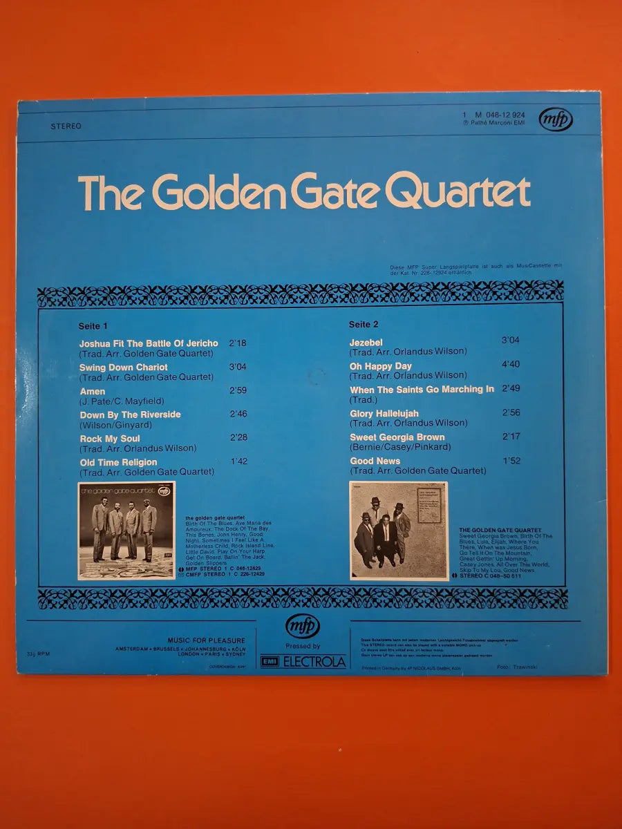 The Golden Gate Quartet – The Golden Gate Quartet