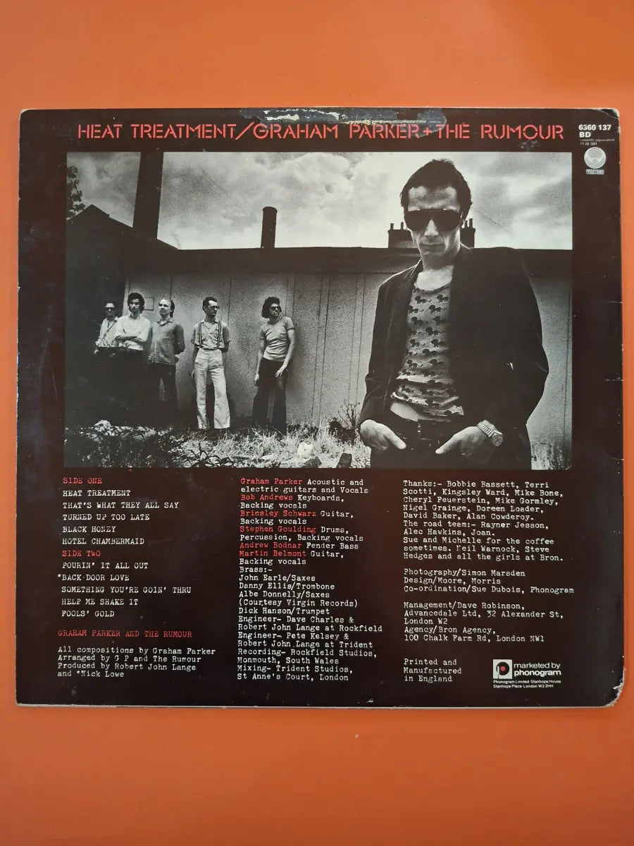 Graham Parker And The Rumour – Heat Treatment