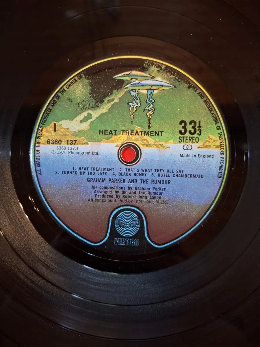 Graham Parker And The Rumour – Heat Treatment