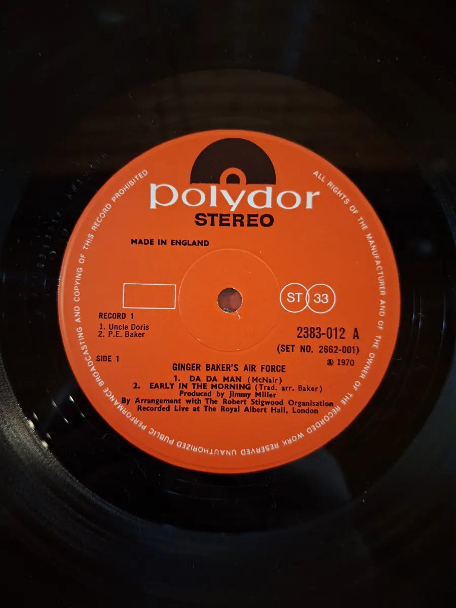 Ginger Baker's Air Force – Ginger Baker's Air Force