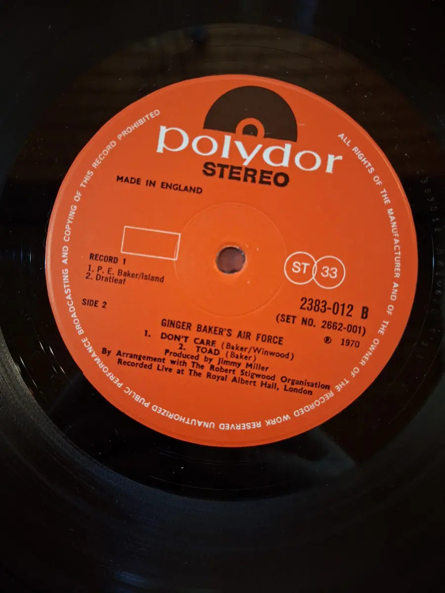 Ginger Baker's Air Force – Ginger Baker's Air Force