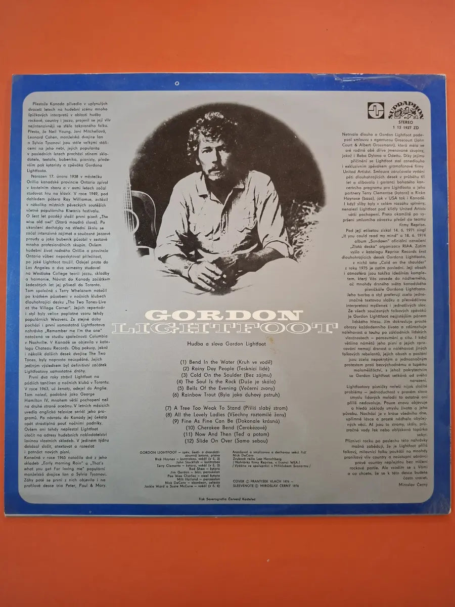 Gordon Lightfoot ‎– Gordon Lightfoot