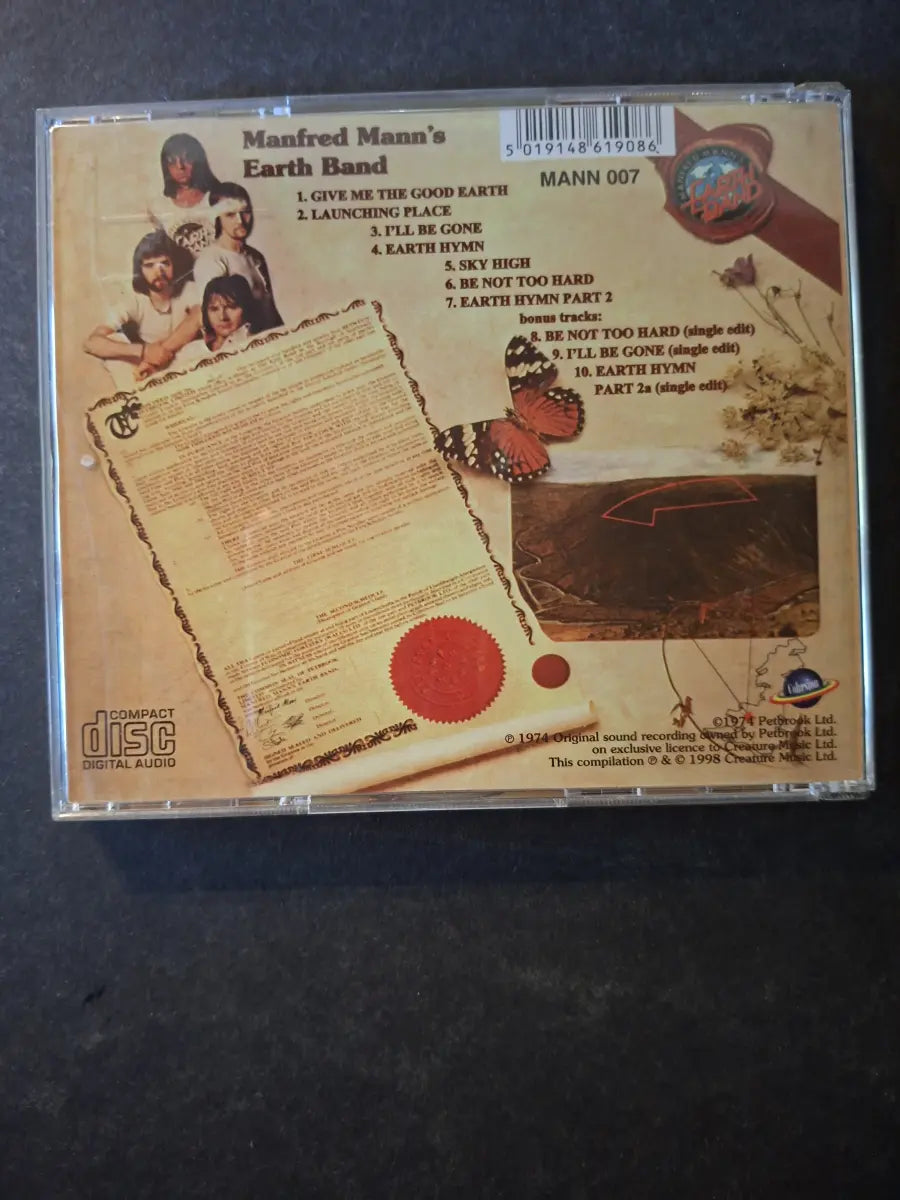 Manfred Mann's Earth Band – The Good Earth