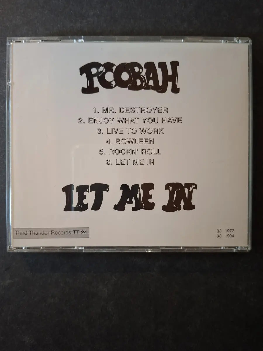 Poobah – Let Me In