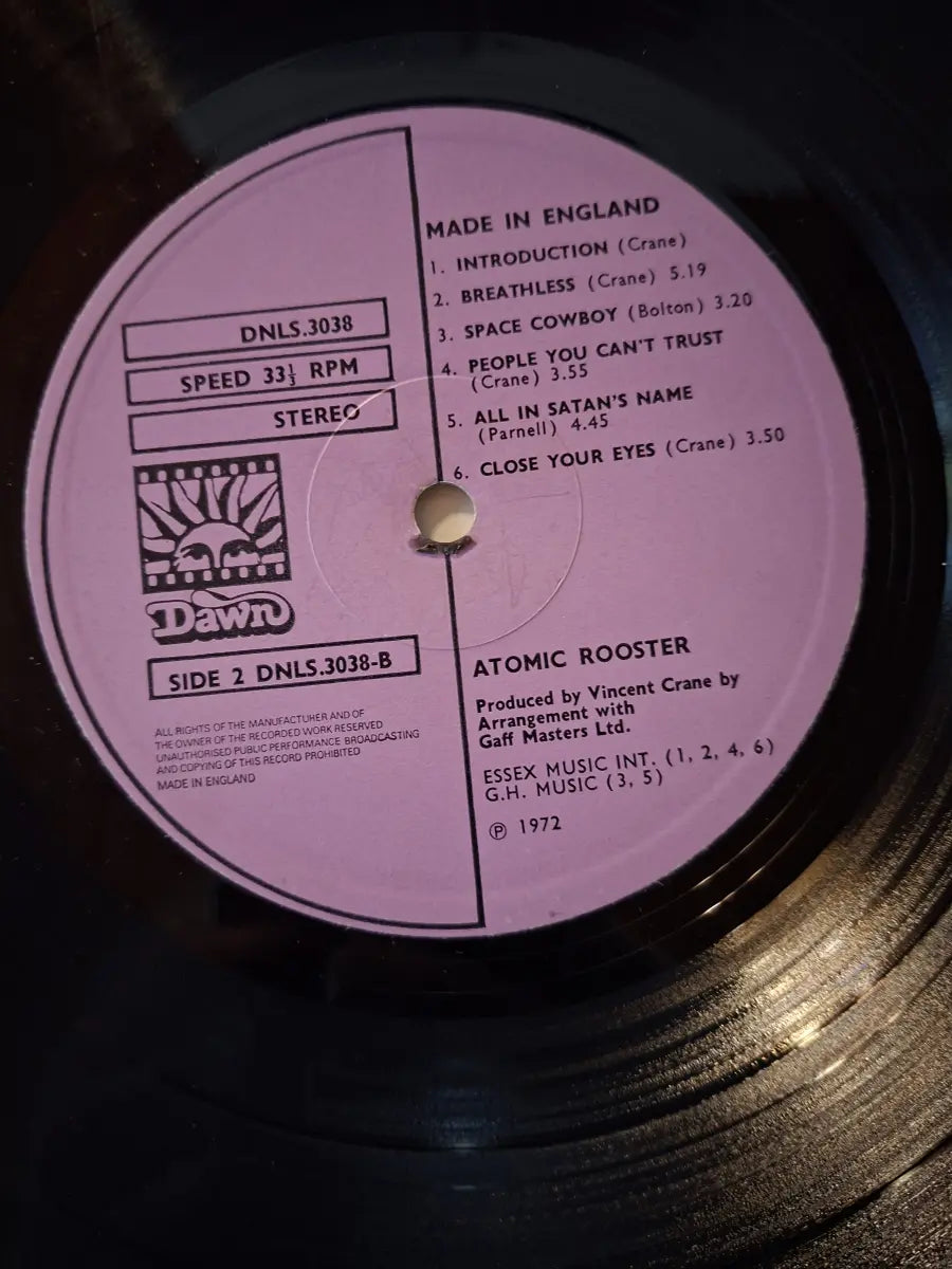Atomic Rooster ‎– Made In England