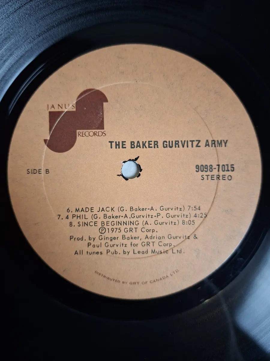 The Baker Gurvitz Army ‎– The Baker Gurvitz Army