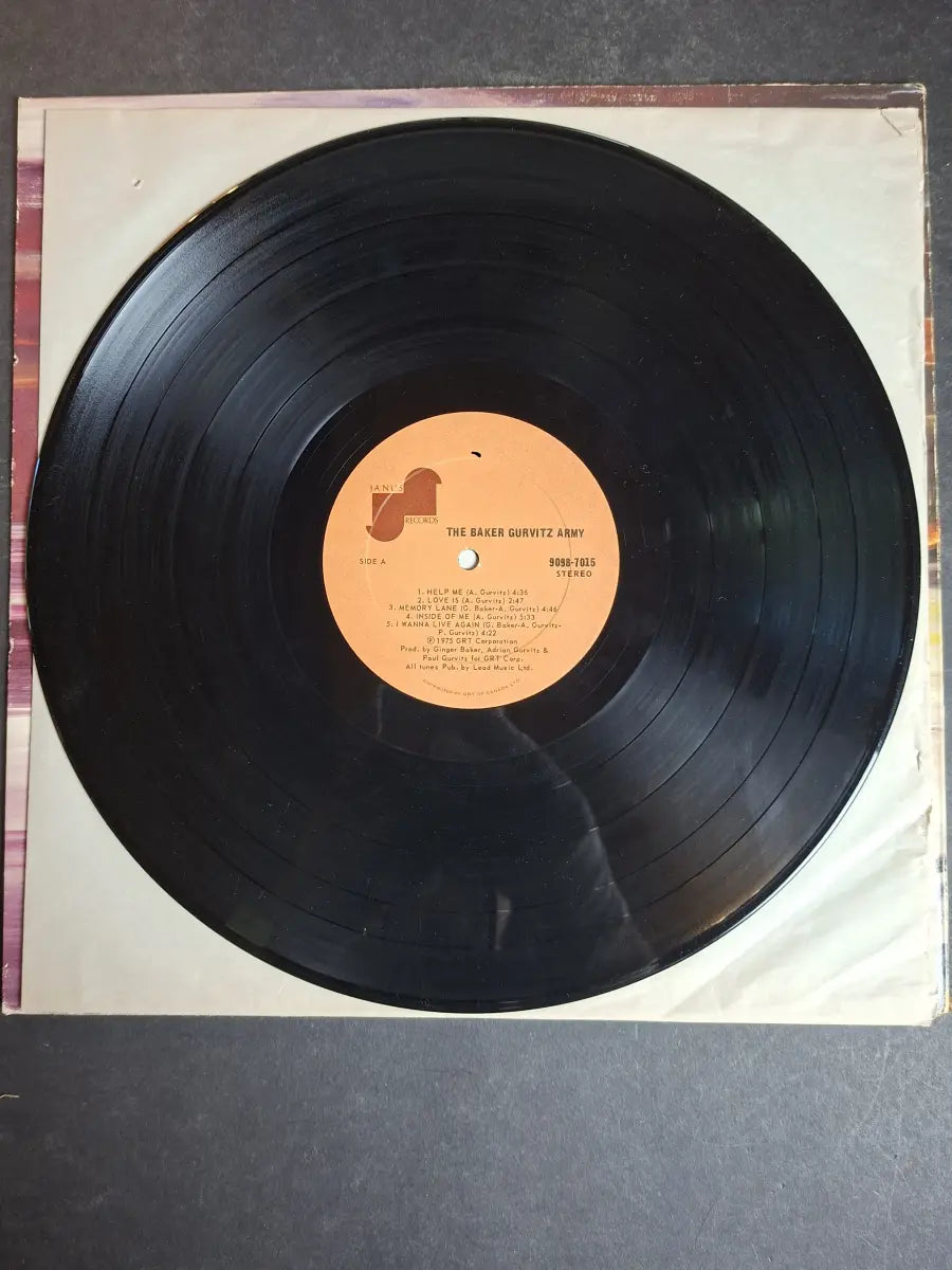 The Baker Gurvitz Army ‎– The Baker Gurvitz Army
