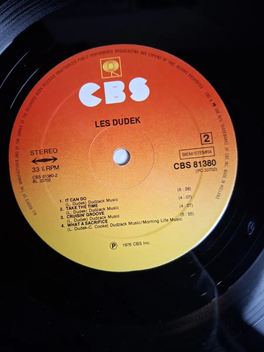 Les Dudek ‎– Les Dudek