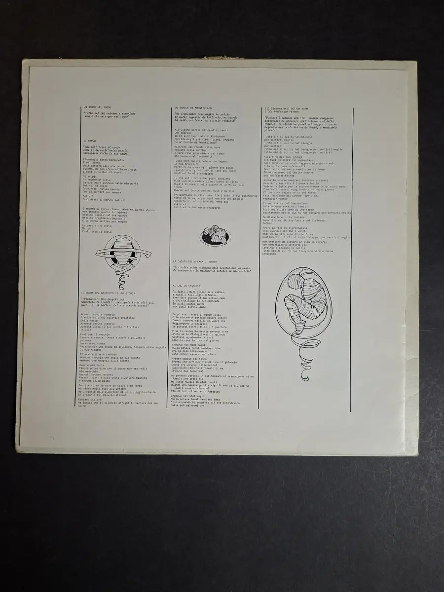 The Alan Parsons Project ‎– Tales Of Mystery And Imagination - Edgar Allan Poe