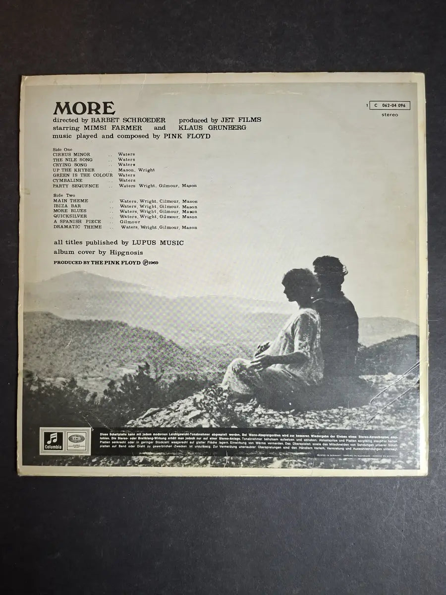 Pink Floyd – Soundtrack From The Film "More"
