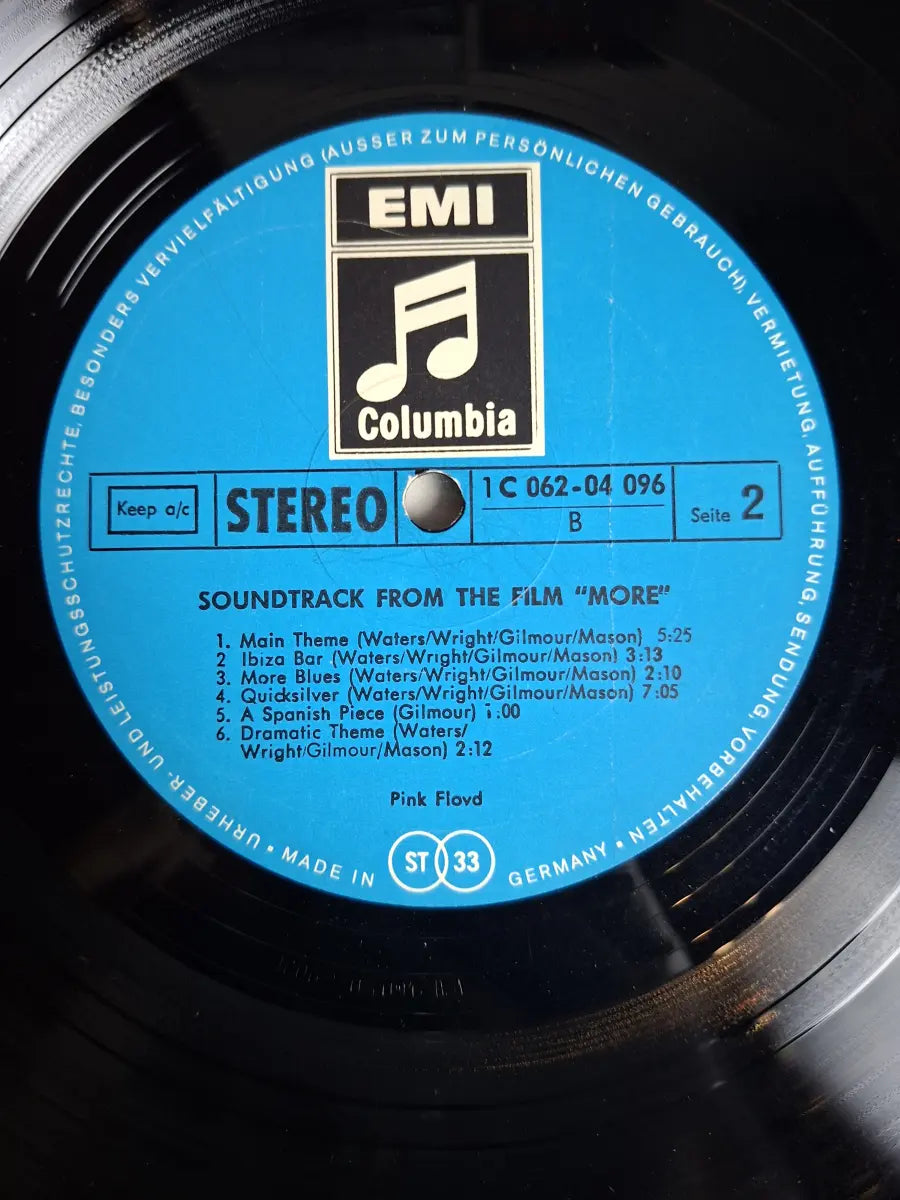 Pink Floyd – Soundtrack From The Film "More"
