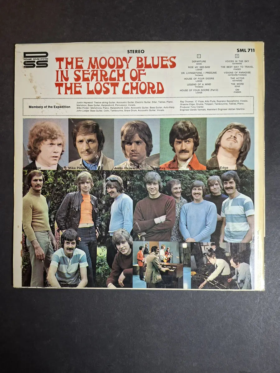 The Moody Blues ‎– In Search Of The Lost Chord