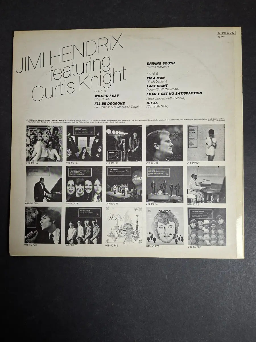 Jimi Hendrix Featuring Curtis Knight ‎– Before The Deluge