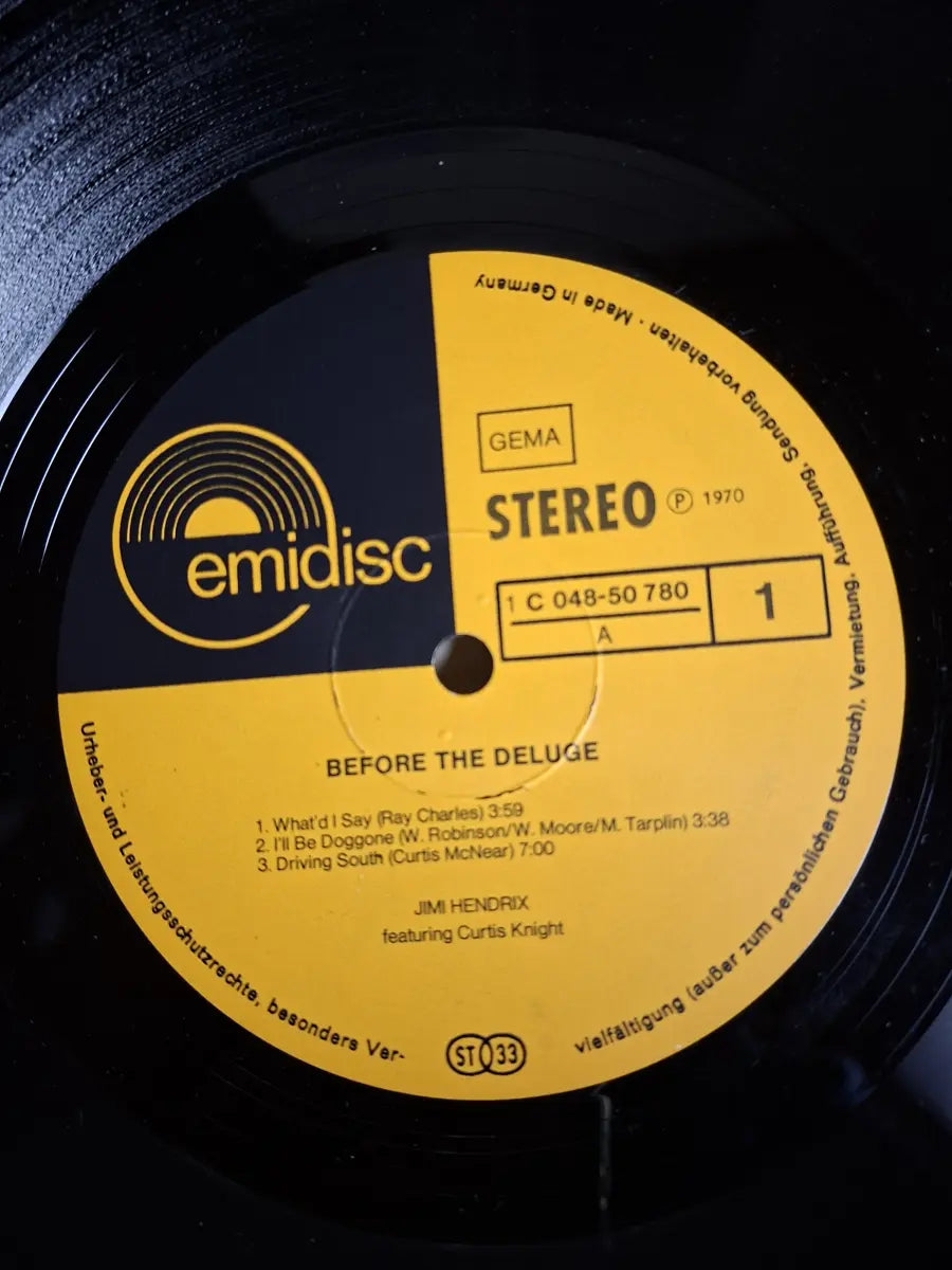 Jimi Hendrix Featuring Curtis Knight ‎– Before The Deluge