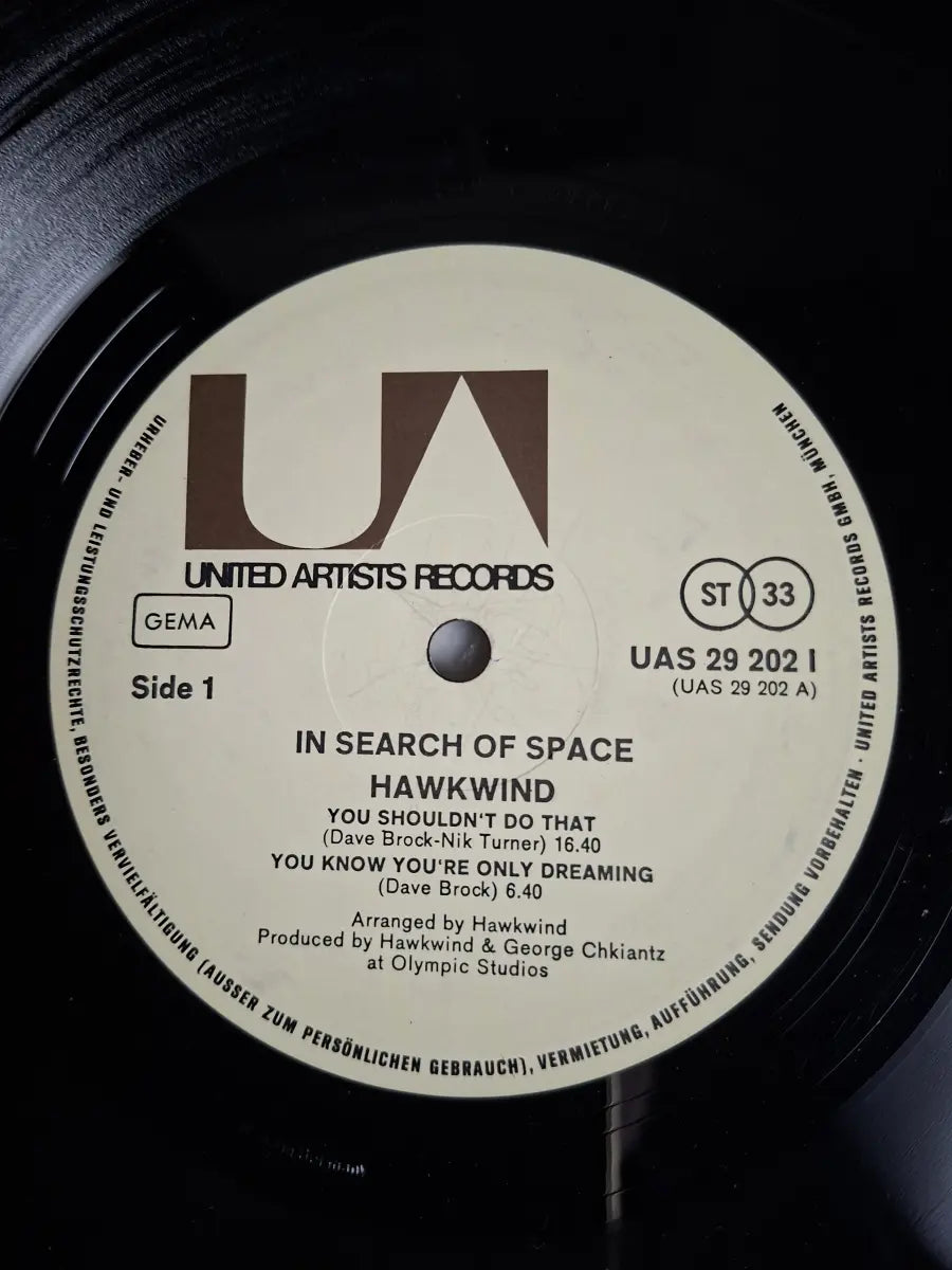 Hawkwind ‎– X In Search Of Space