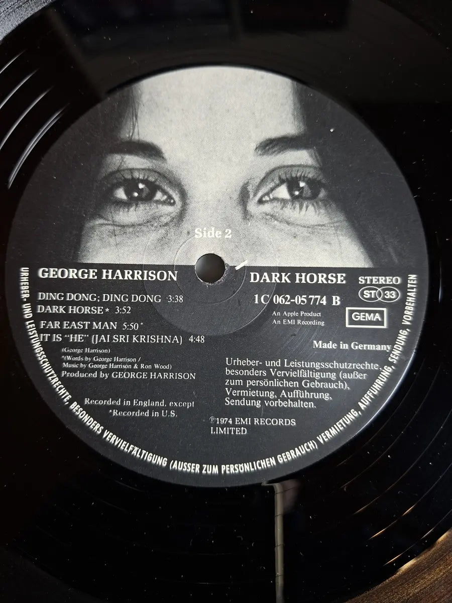 George Harrison ‎– Dark Horse