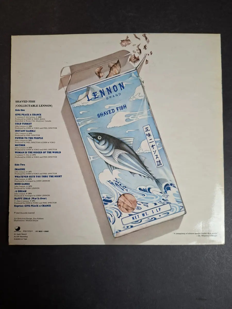 Lennon, Plastic Ono Band – Shaved Fish
