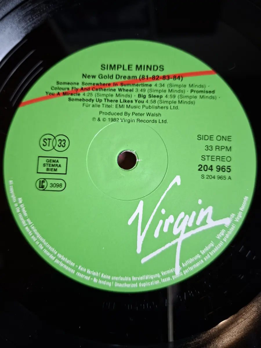 Simple Minds ‎– New Gold Dream (81-82-83-84)